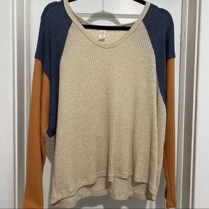 Paper Crane Waffle Knit Top